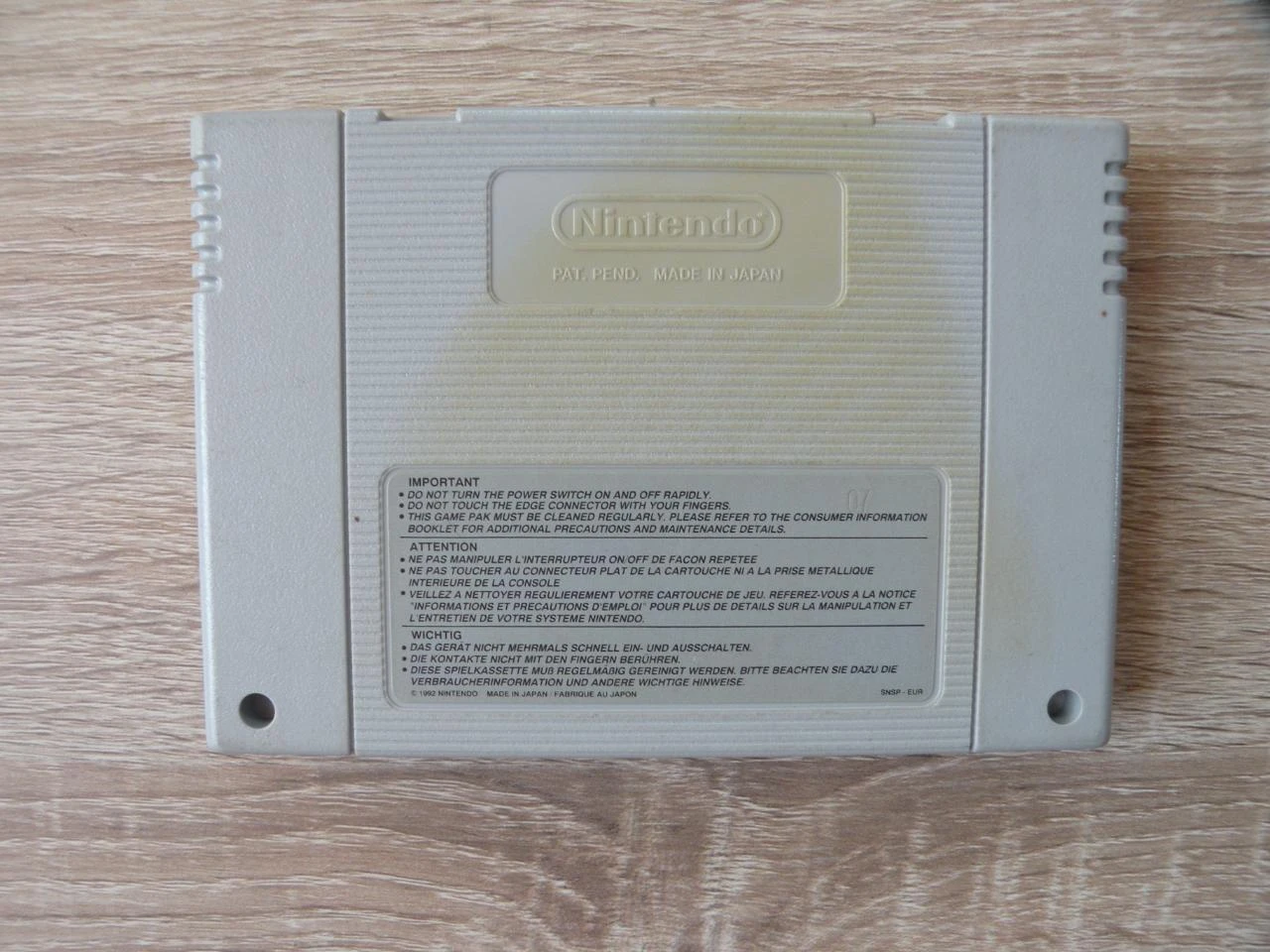 Spel Star Wars Super Return of the Jedi Super Nintendo (SNES) – photo 2
